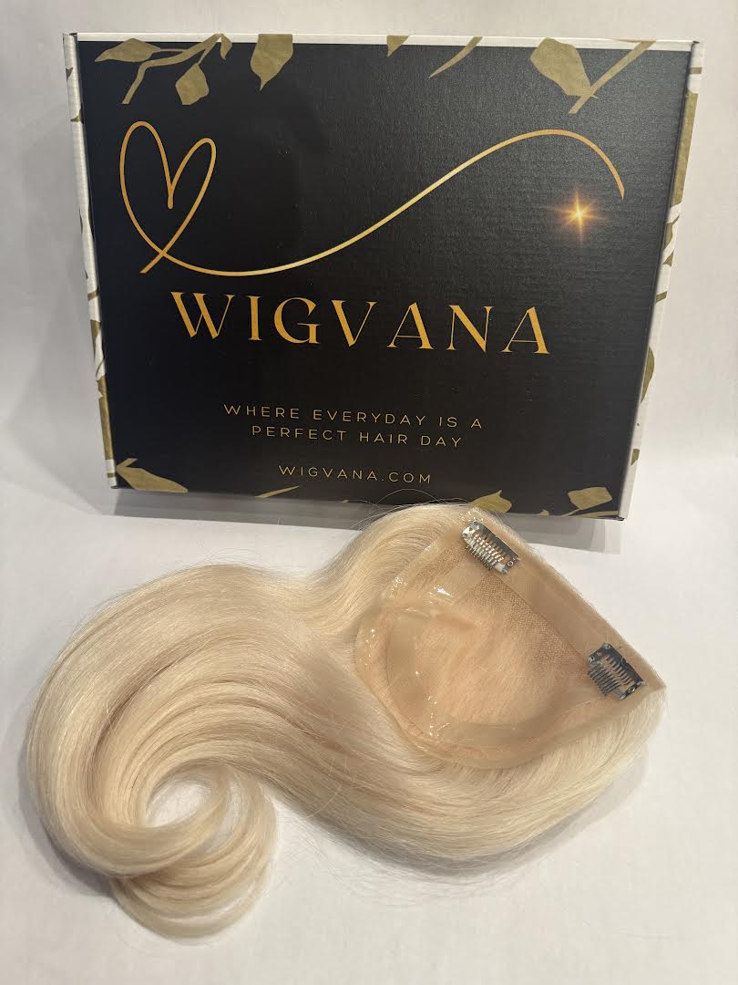 Miracle Topper (Human Hair/Mono Cap by Wigvana Wigs (Style #12006)
