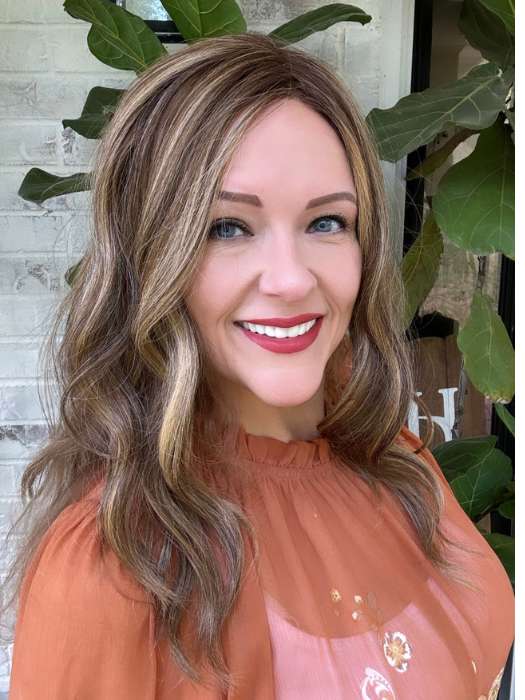 Stream by Ellen Wille hair topper model photo