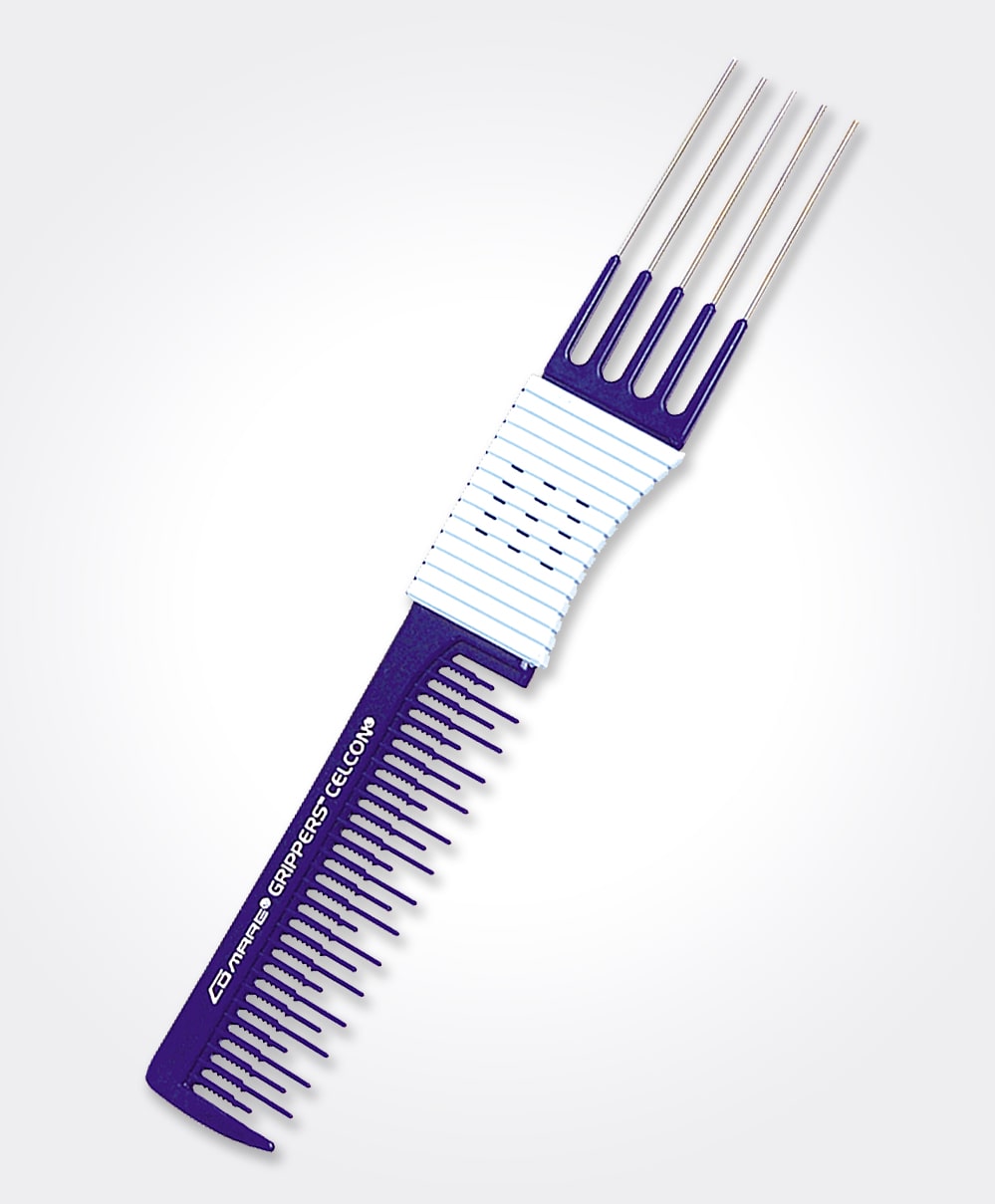 Lift Comb with Gripper Handle and Metal Teeth II