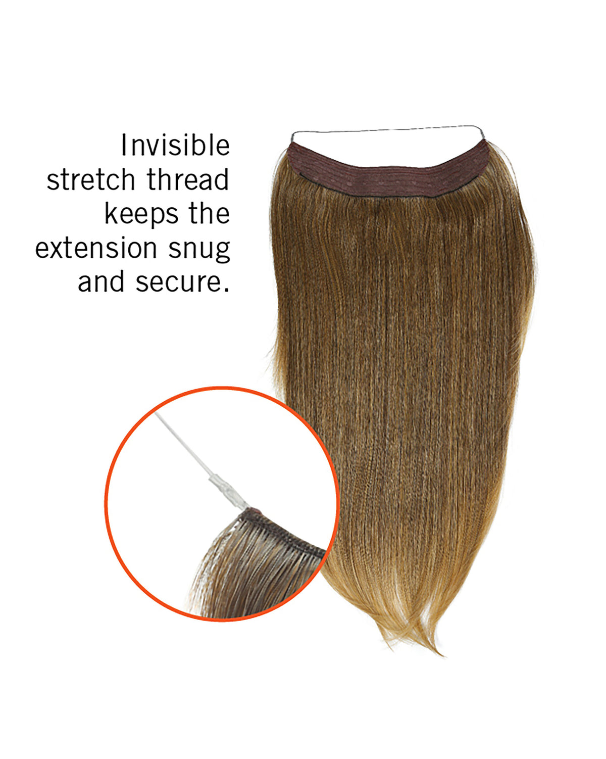 20″ Invisible Extension by HairDo - product photo 10