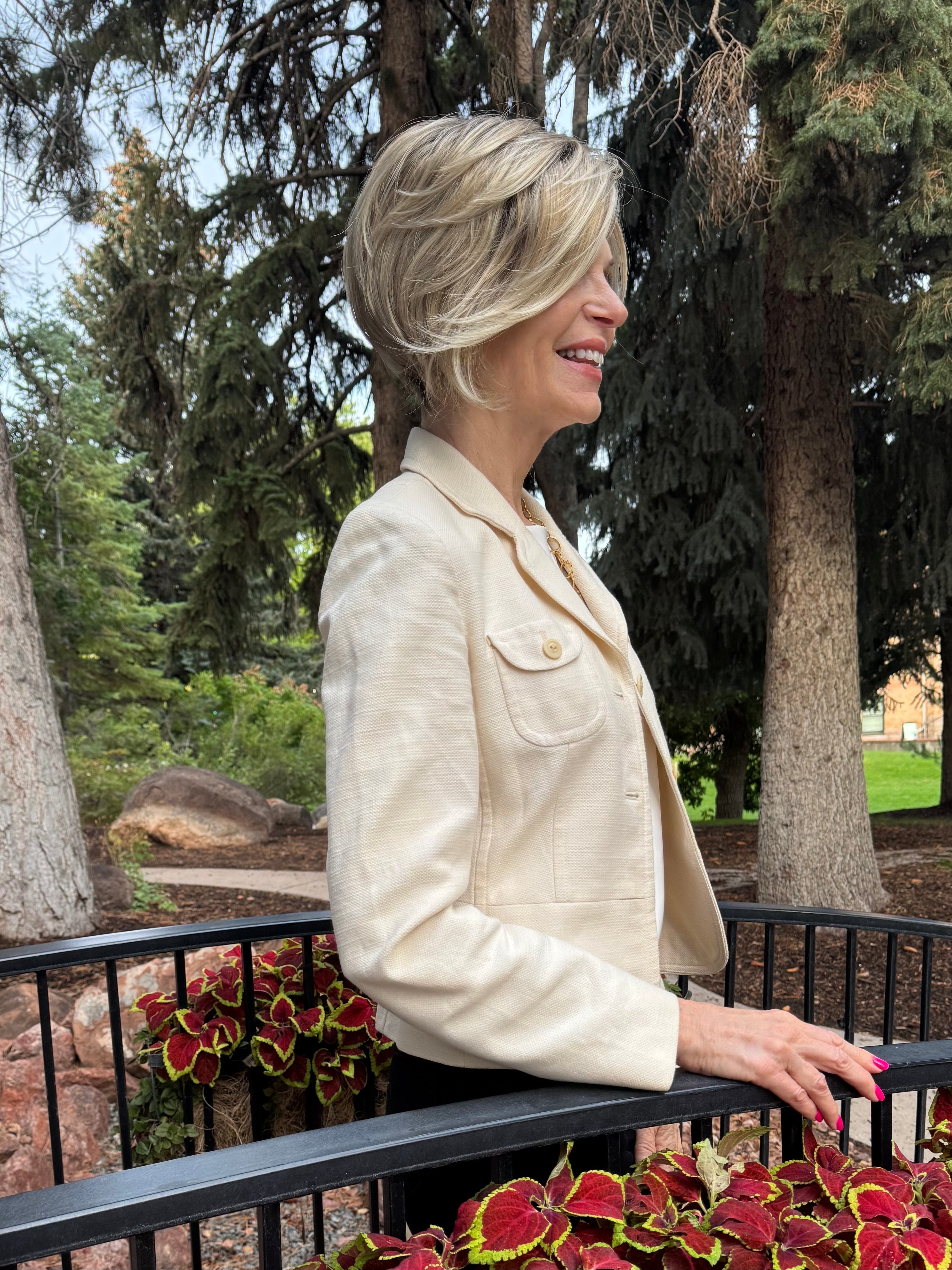 Alison.   Style #8160.   Open Cap with Lace Front