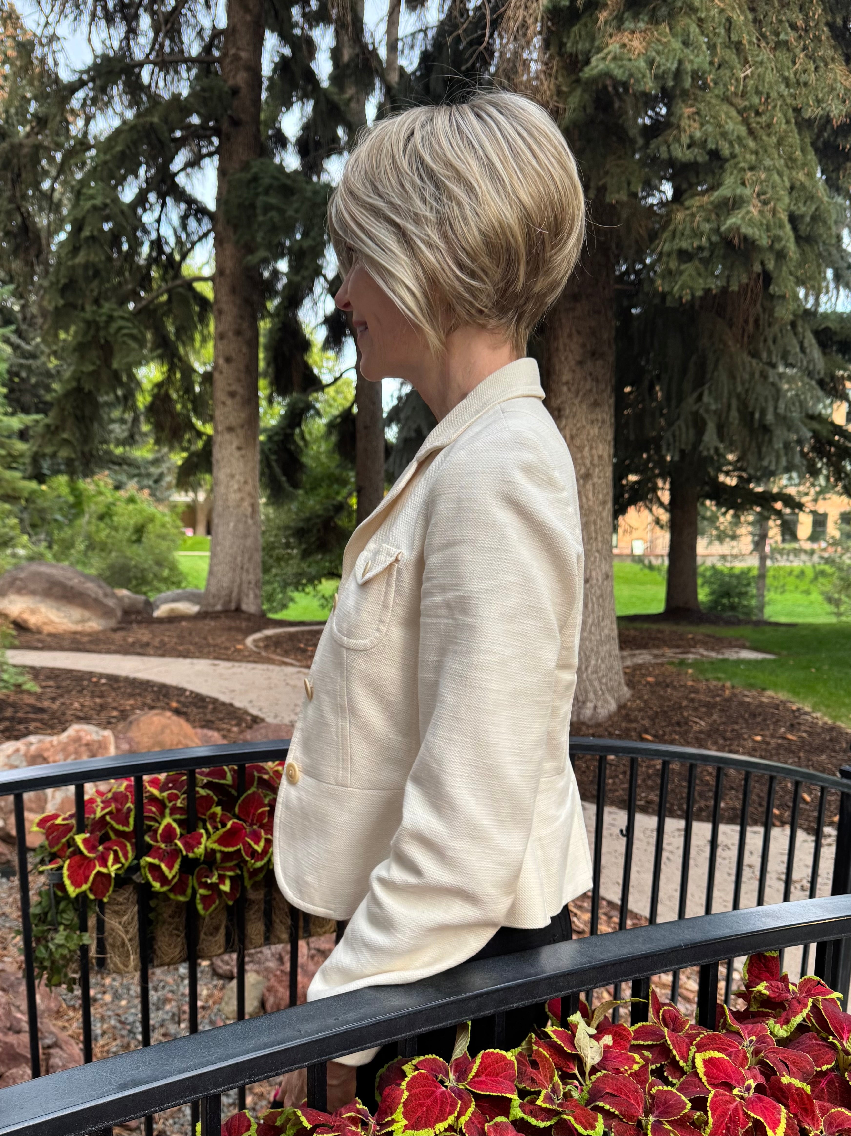 Alison.   Style #8160.   Open Cap with Lace Front