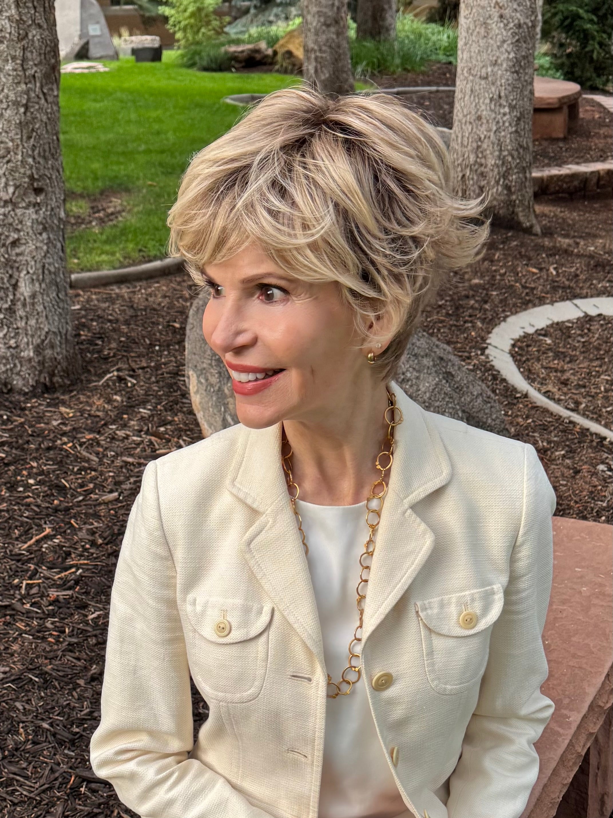 Carolina. Style #8055  (Open Cap / Lace Front Heat Friendly