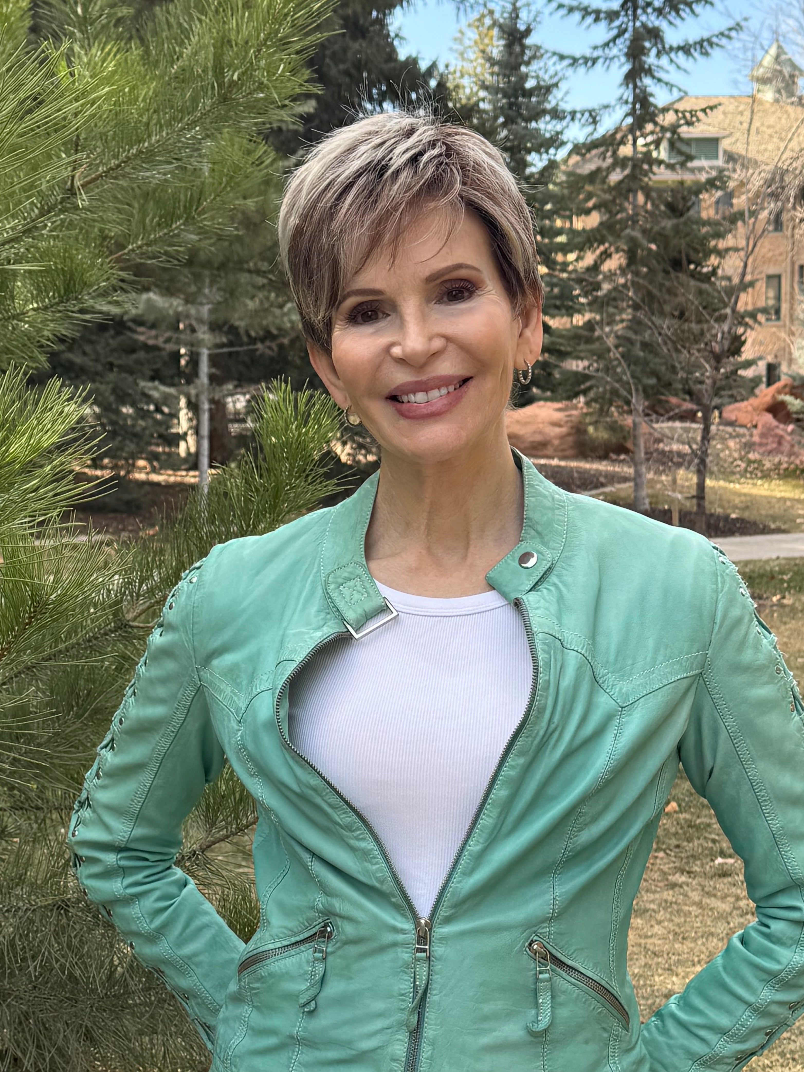 Anika. Style #1067. Heat Friendly, Pixie with Extended Lace Front