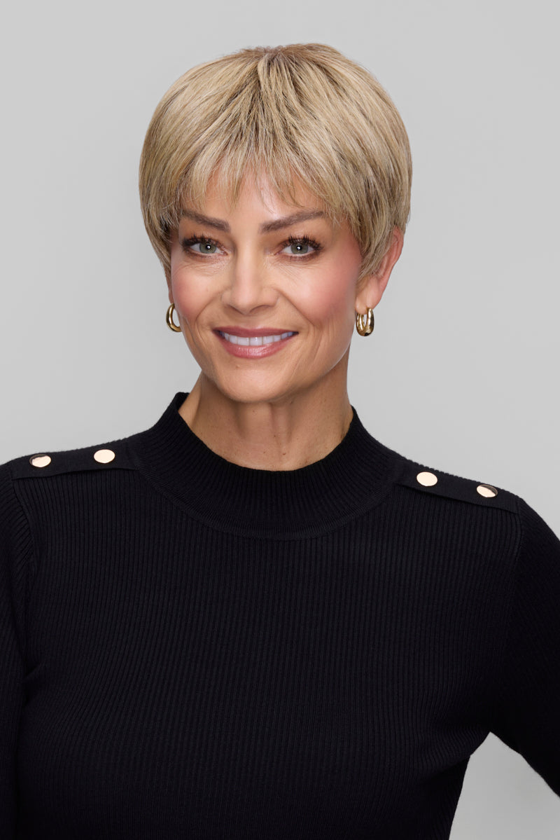 Iris by Jon Renau (Heat Friendly, light density wig. Lace Front / Mono Crown with Open Cap).