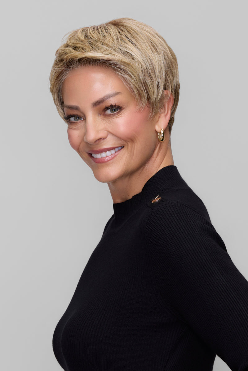 Iris by Jon Renau (Heat Friendly, light density wig. Lace Front / Mono Crown with Open Cap).