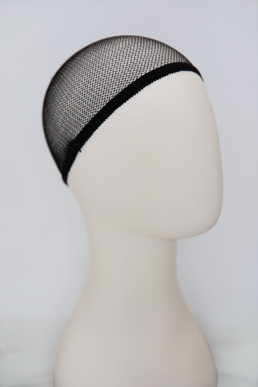 Mesh wig liner in black