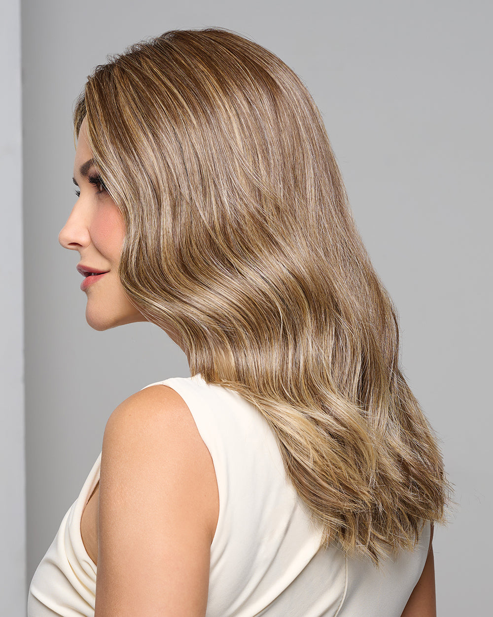 Selfie Mode by Raquel Welch in RL9/24SS Shaded Iced Cafe Latte - side view 3