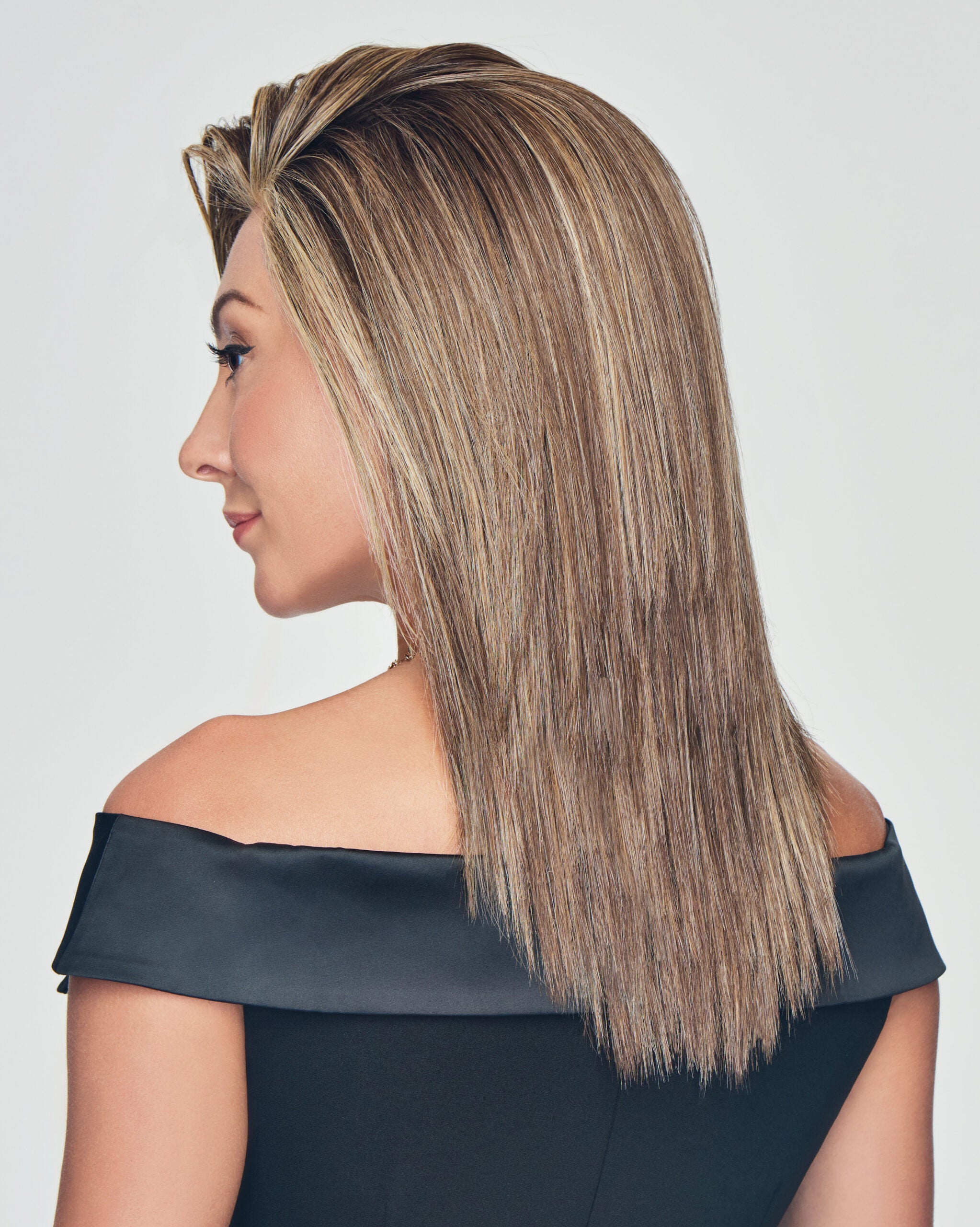 Well Played by Raquel Welch in RL9/24SS Shaded Iced Cafe Latte - side view 2