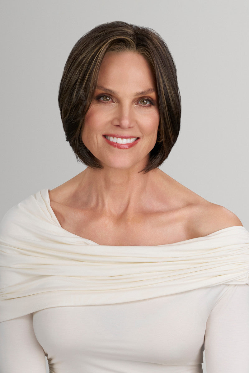 Shelby by Jon Renau. (Synthetic Fiber, Lace Front, Single Monofilament Cap)