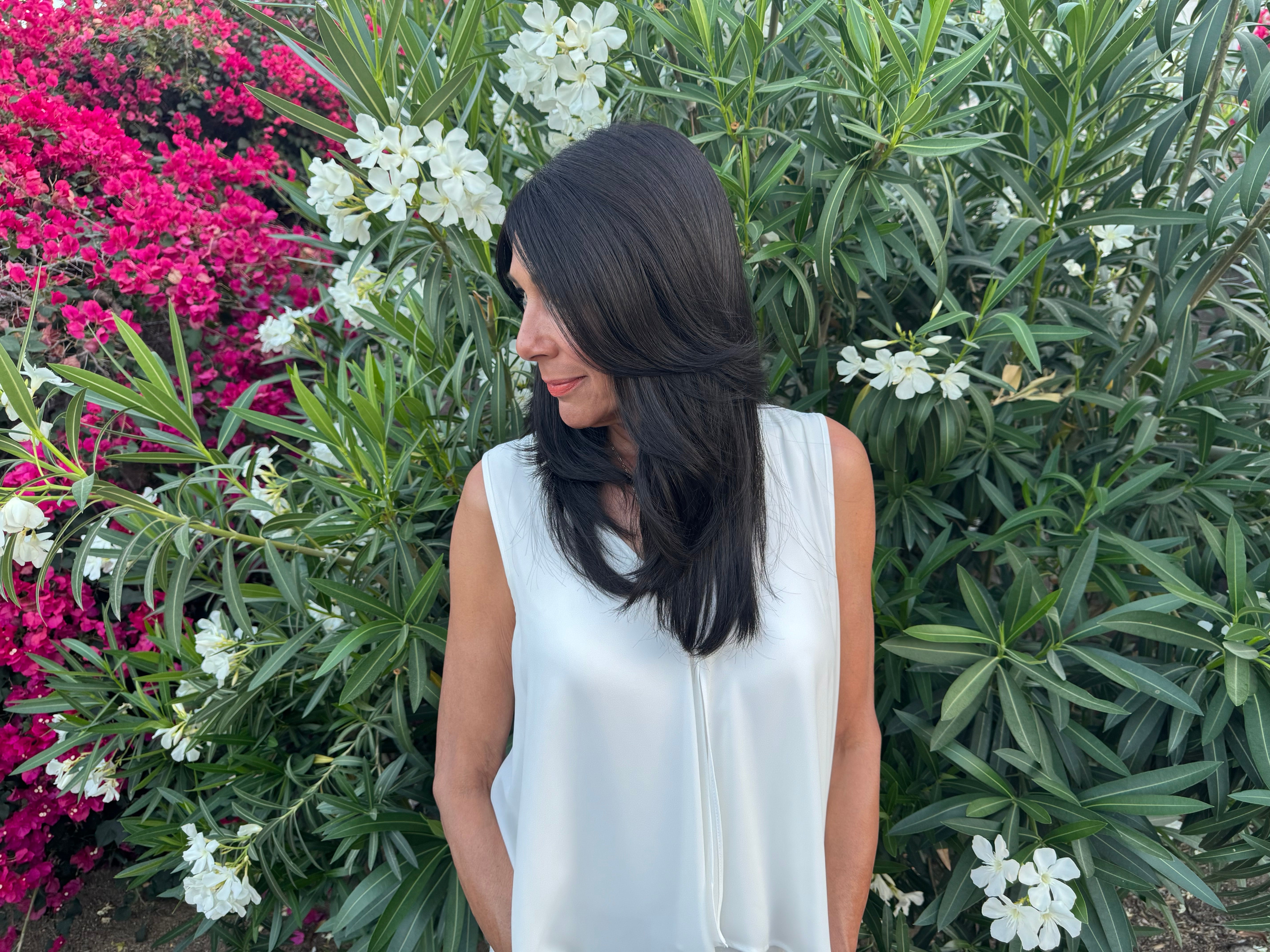 Paige. (Style #4015). 100% Hand Tied / Double Monofilament