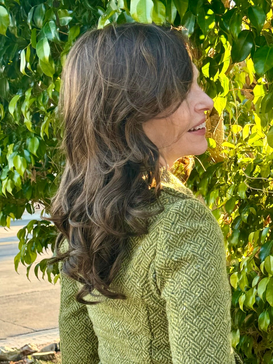 Janine (Style #4054). Double Monofilament / 100% Hand Tied.