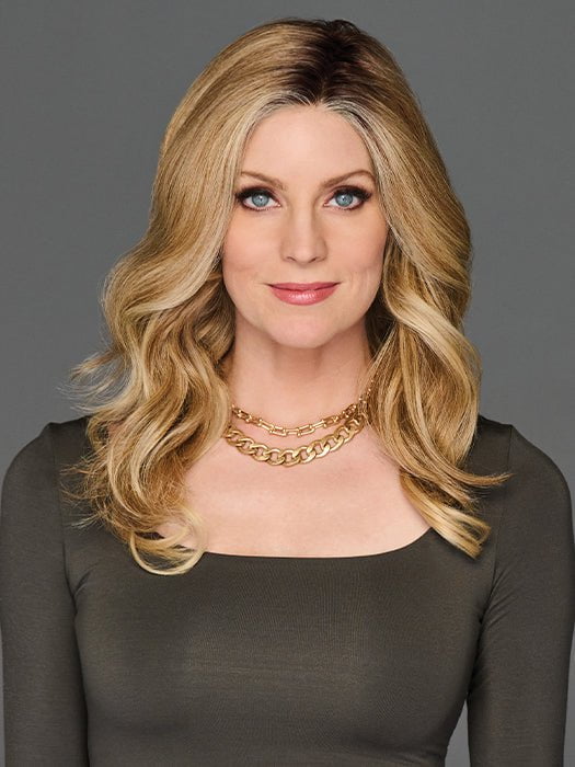 Top Billing 14" Wavy by Raquel Welch in RL14/22SS Shaded Wheat