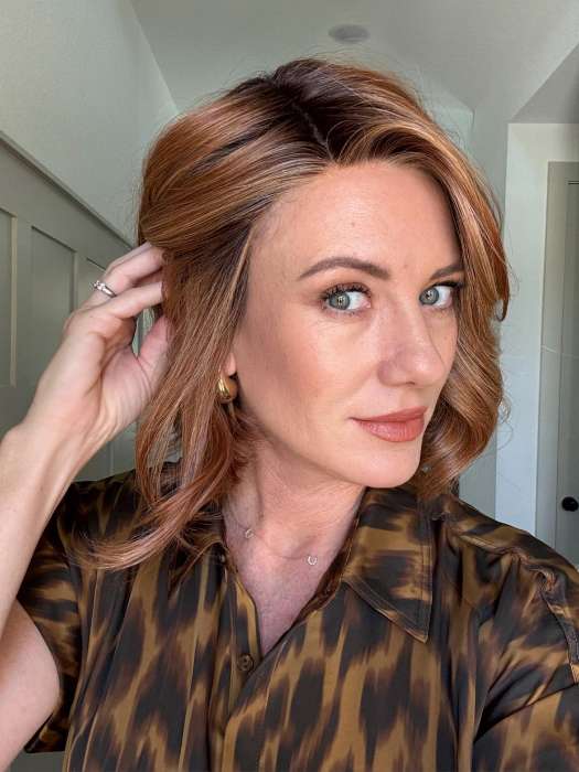 Jenny B wearing LOVE ALWAYS, RAQUEL in RL29/33SS ICED PUMPKIN SPICE