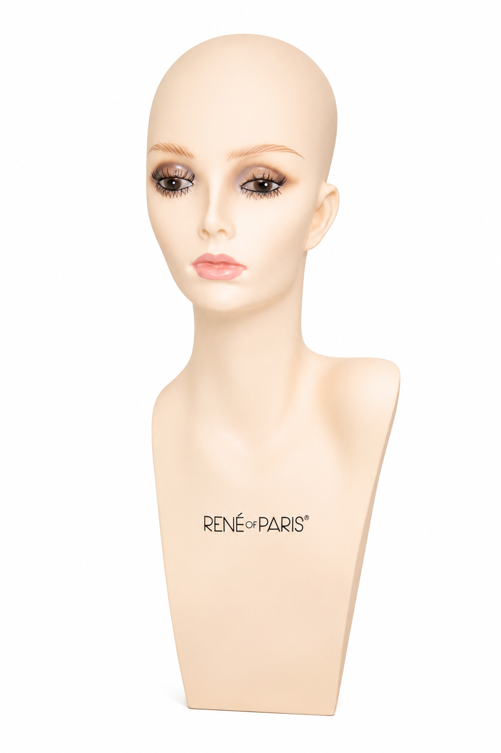 21 inch flesh mannequin head
