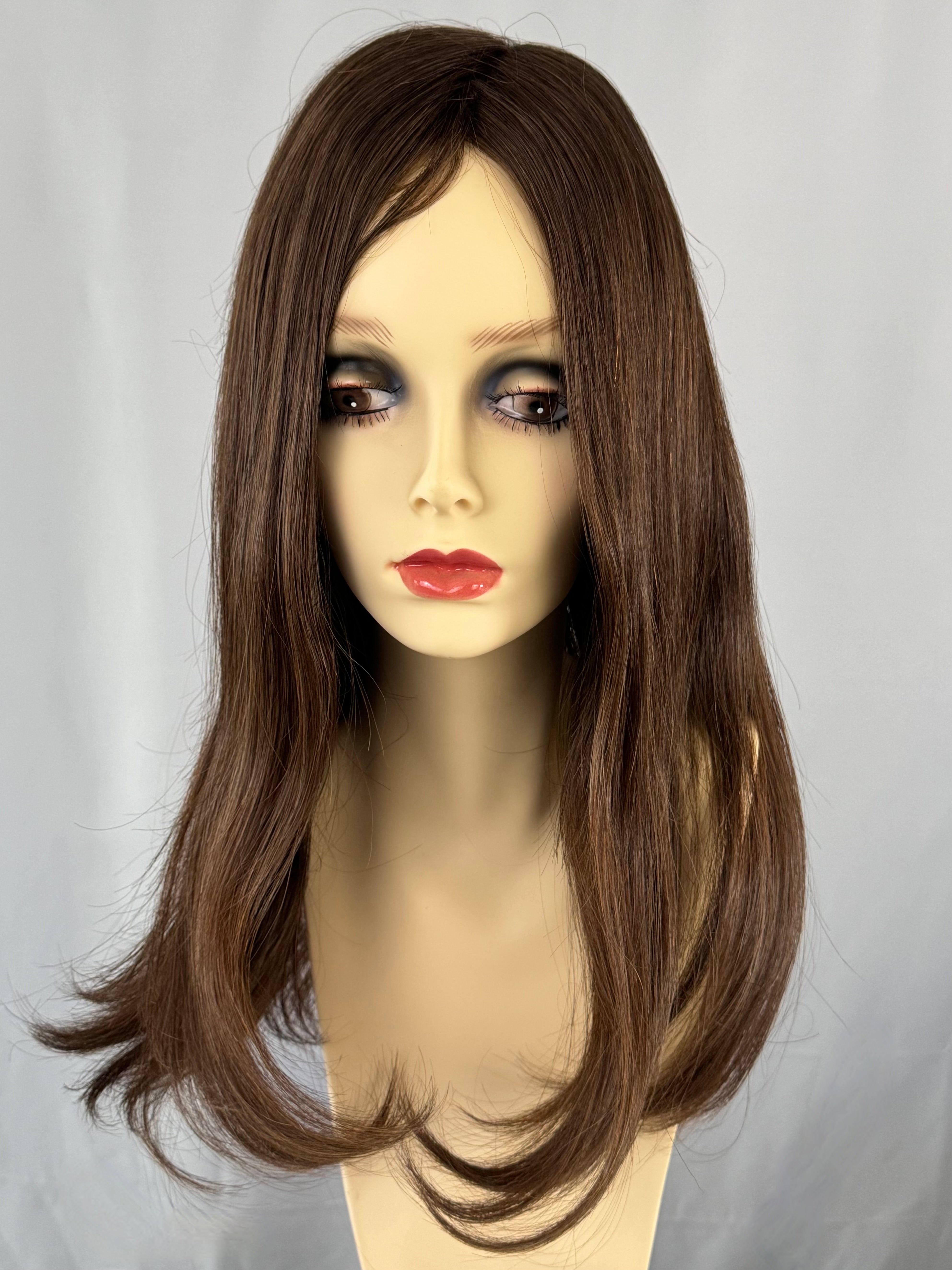 Luna (Style #8150) Exquisite, highest quality, European 100% Human Hair Wig