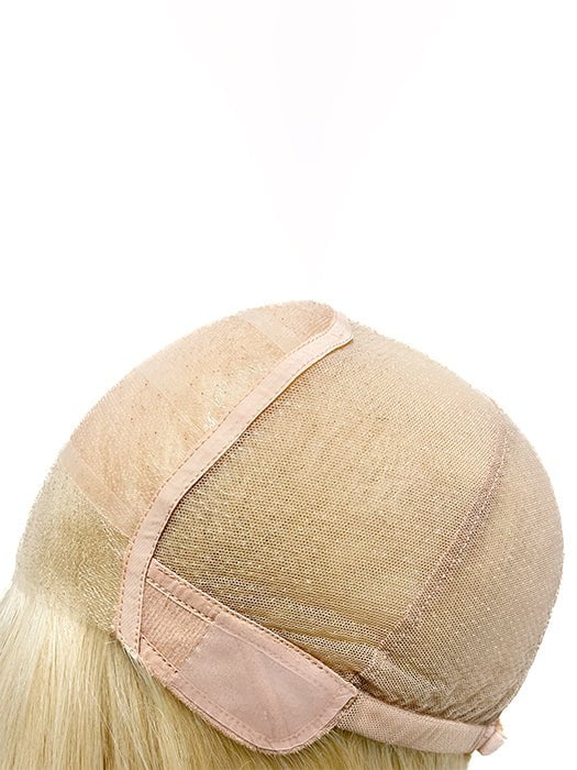 Brielle by Amore - cap construction diagram, Lace Front Hand Tied