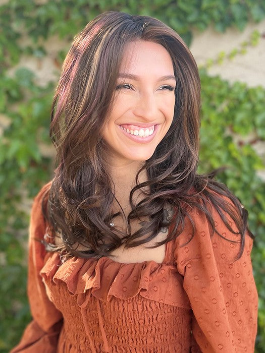 Diva by Ellen Wille in Plum Brown Rooted