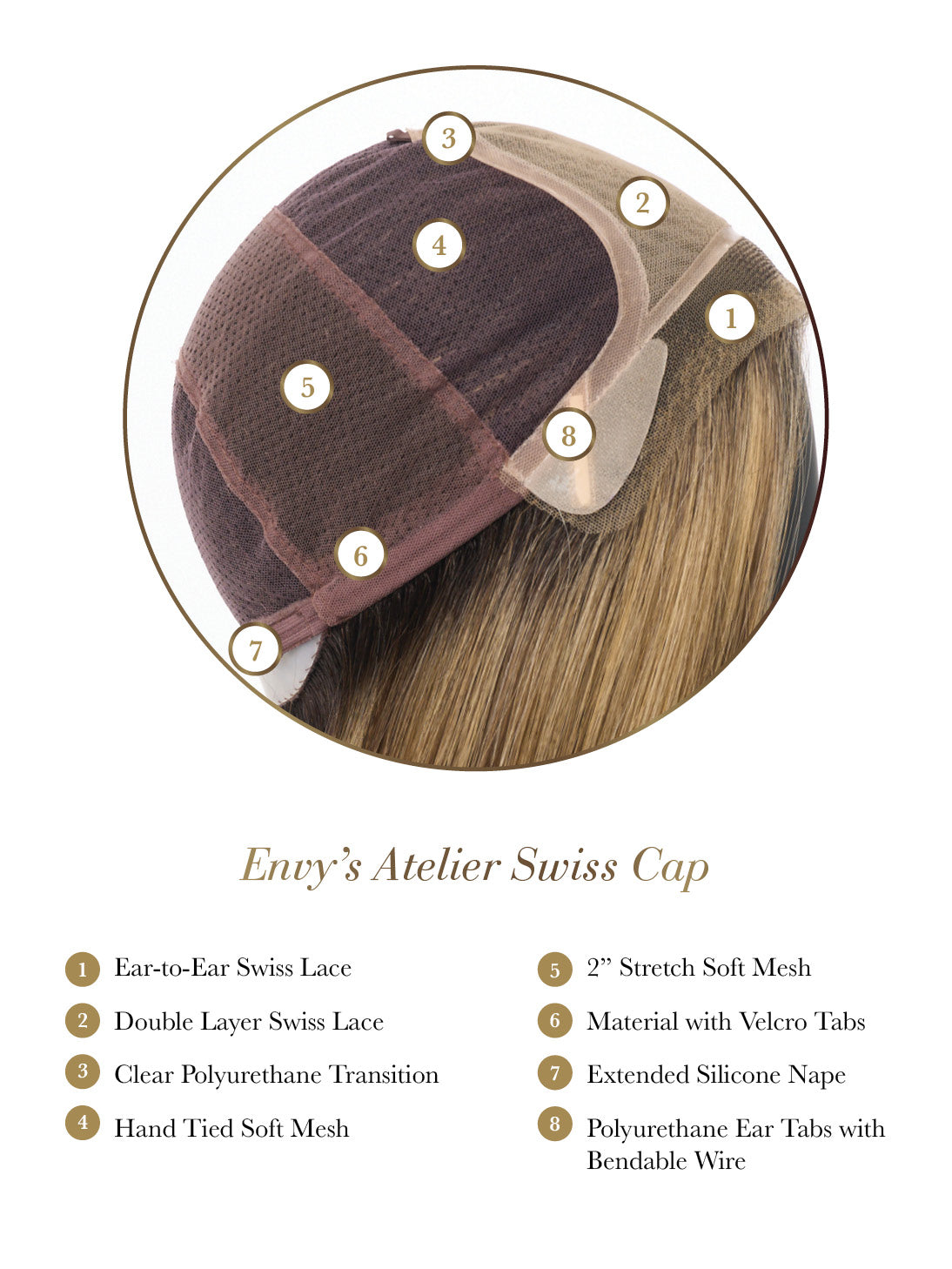 Belinda Hand Tied by Envy - cap construction 1
