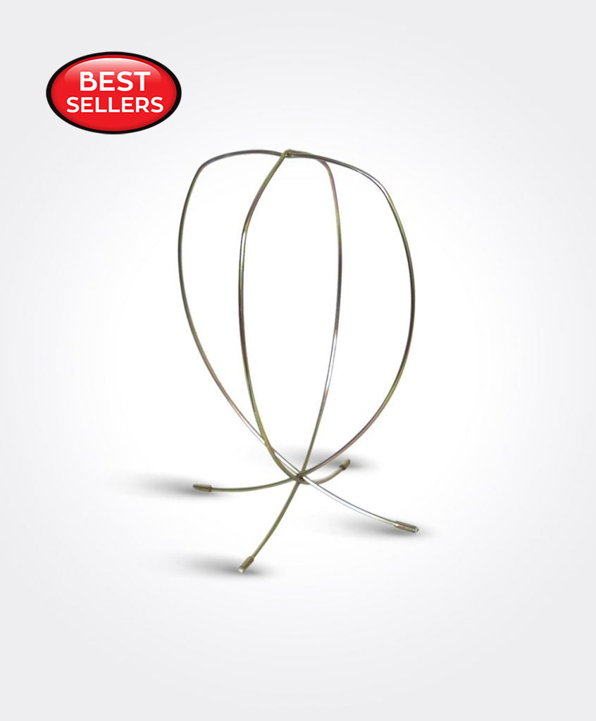 Metal Travel Wig Stand Made in USA