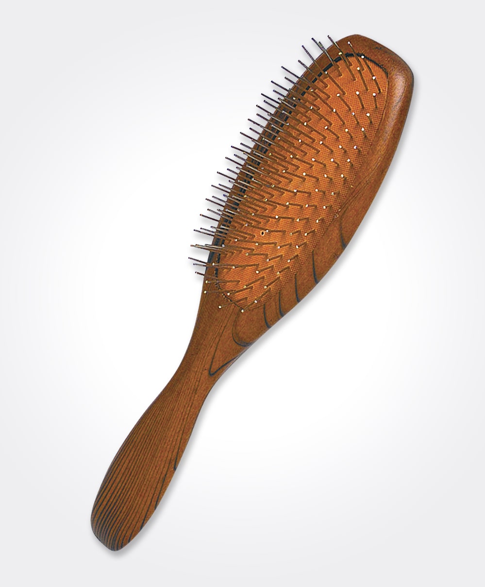 Wire Brush Wooden Handle Large 9-Row