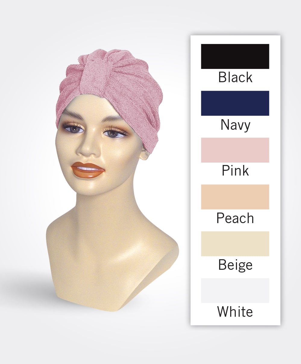 Deluxe Terry Cloth Chemotherapy Turban