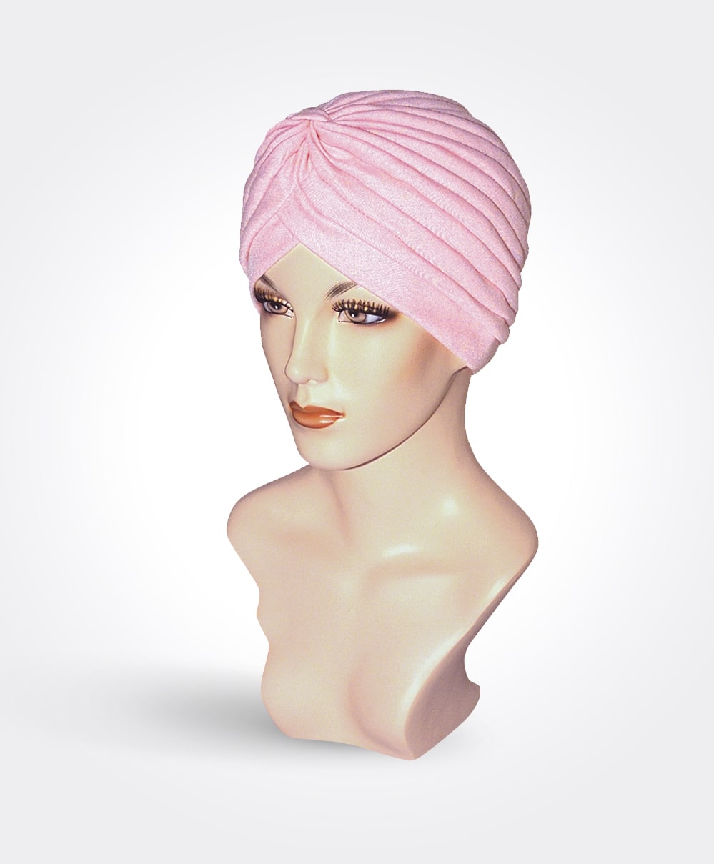 Poly Jersey Ribbed Chemotherapy Turban