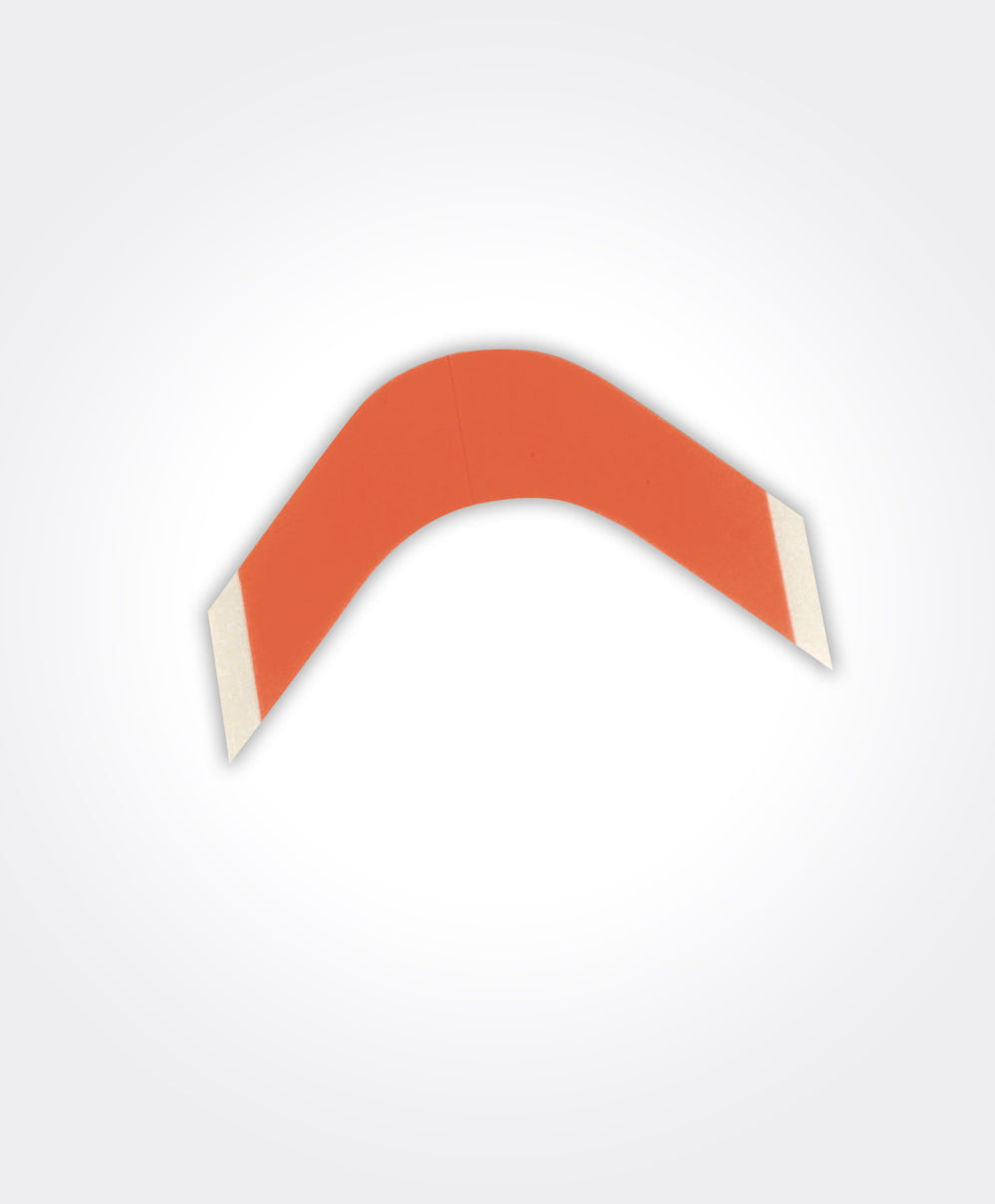 Red Liner Tape Strips Curve I