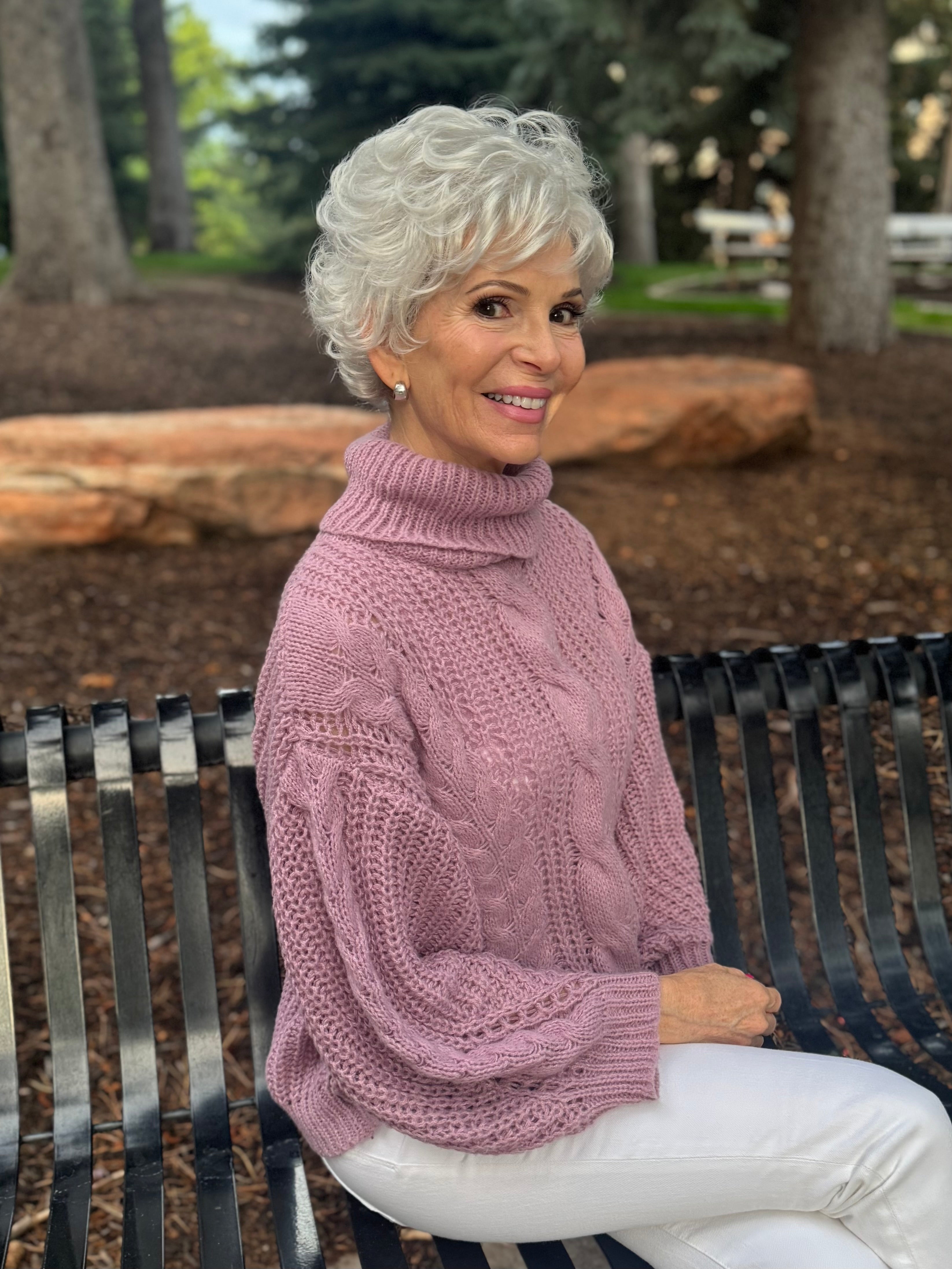 Petite Ashleigh. Style #8067. Open Wefted Cap Construction