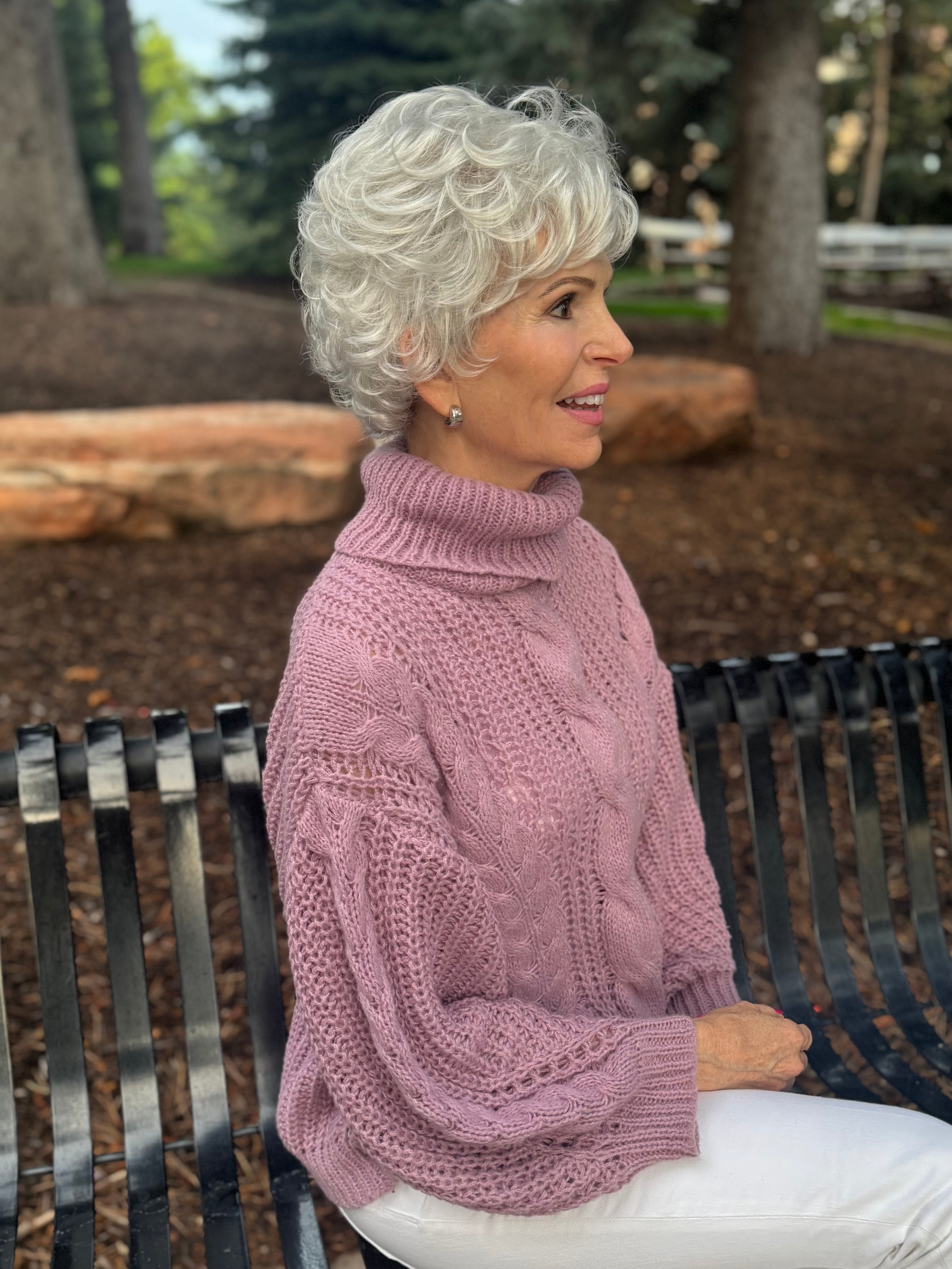 Petite Ashleigh. Style #8067. Open Wefted Cap Construction