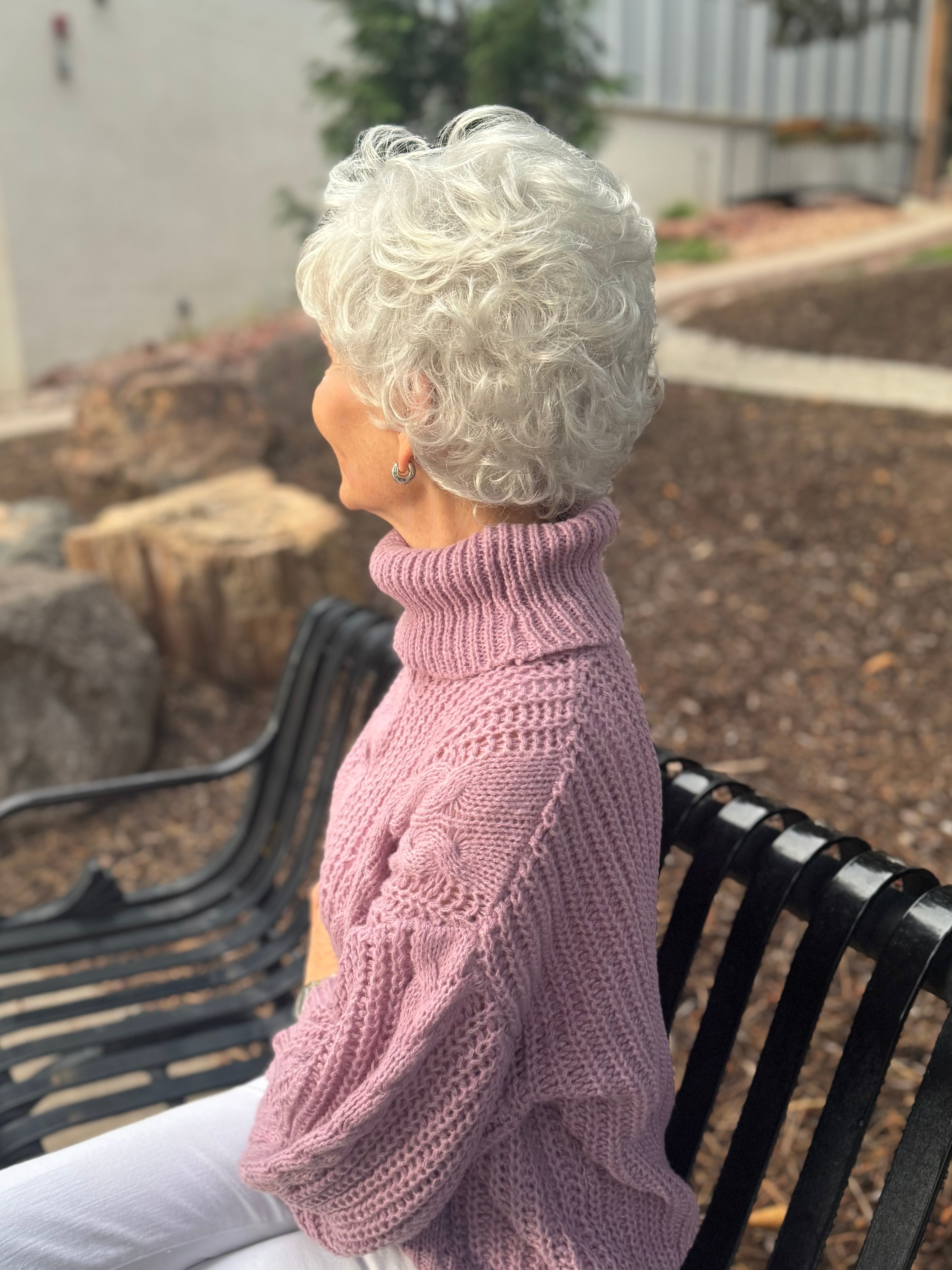 Petite Ashleigh. Style #8067. Open Wefted Cap Construction