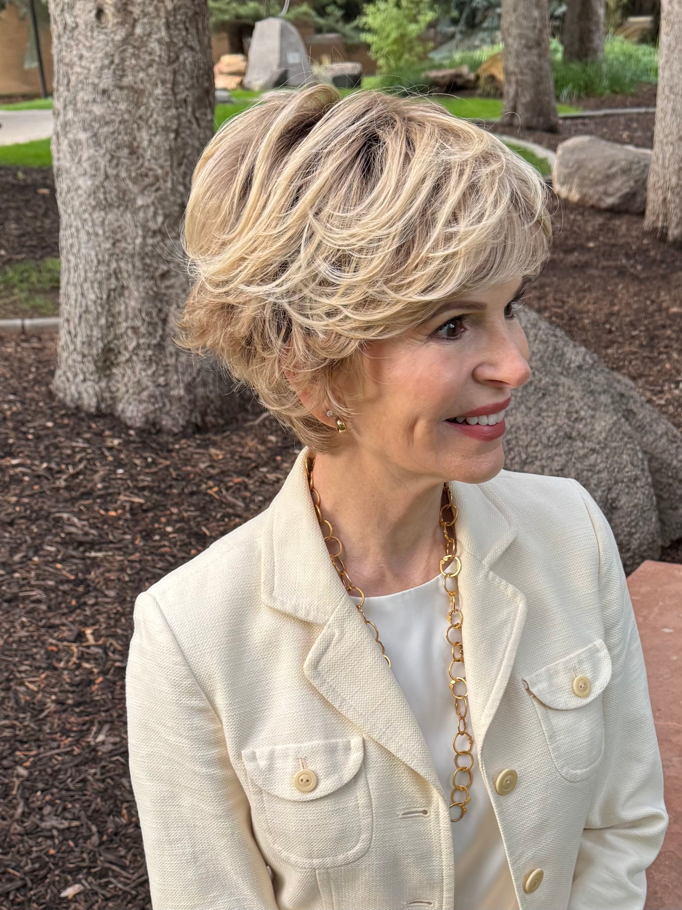 Carolina. Style #8055  (Open Cap / Lace Front Heat Friendly