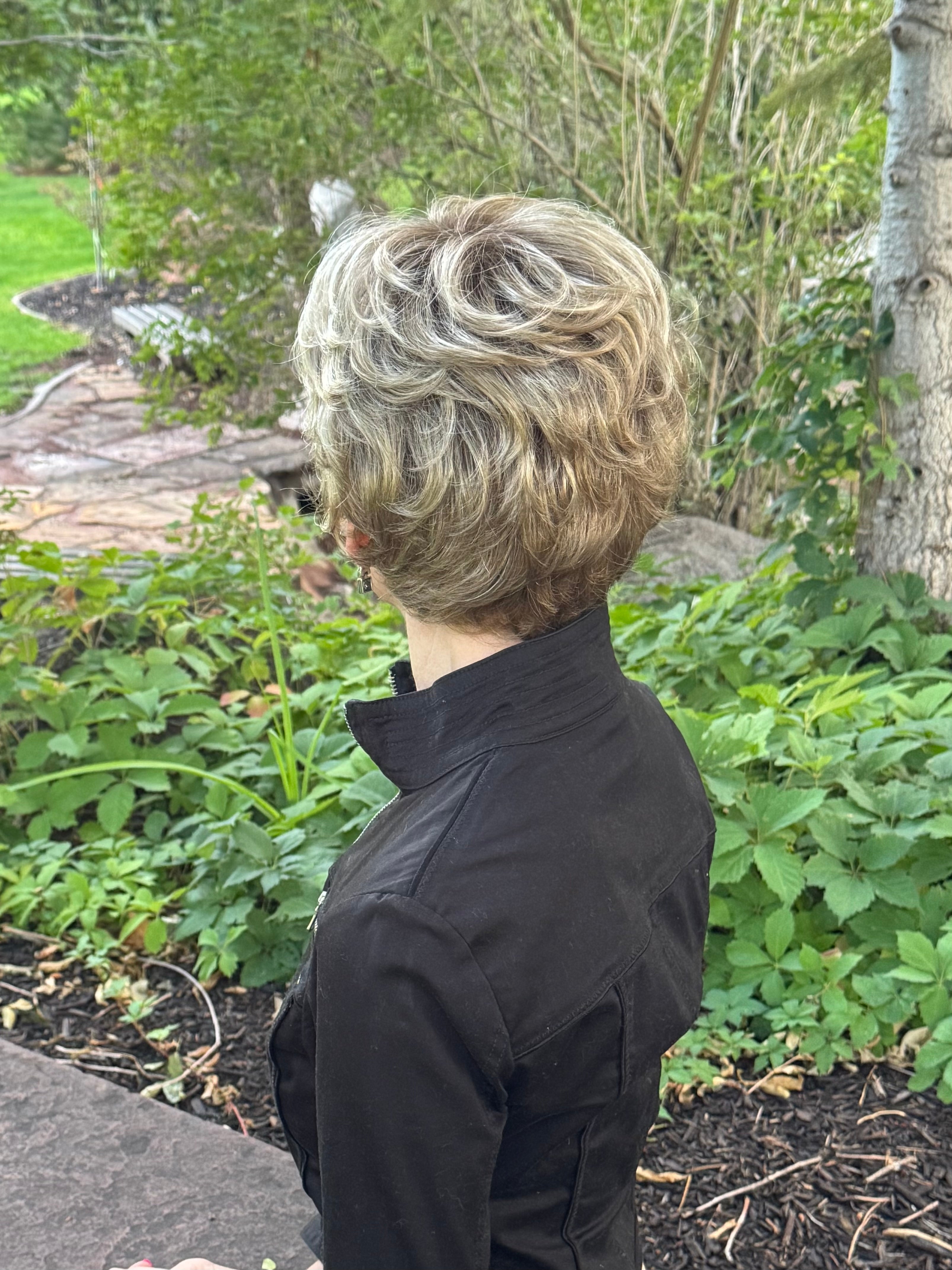 Violet. Style #8072. Traditional Open Cap
