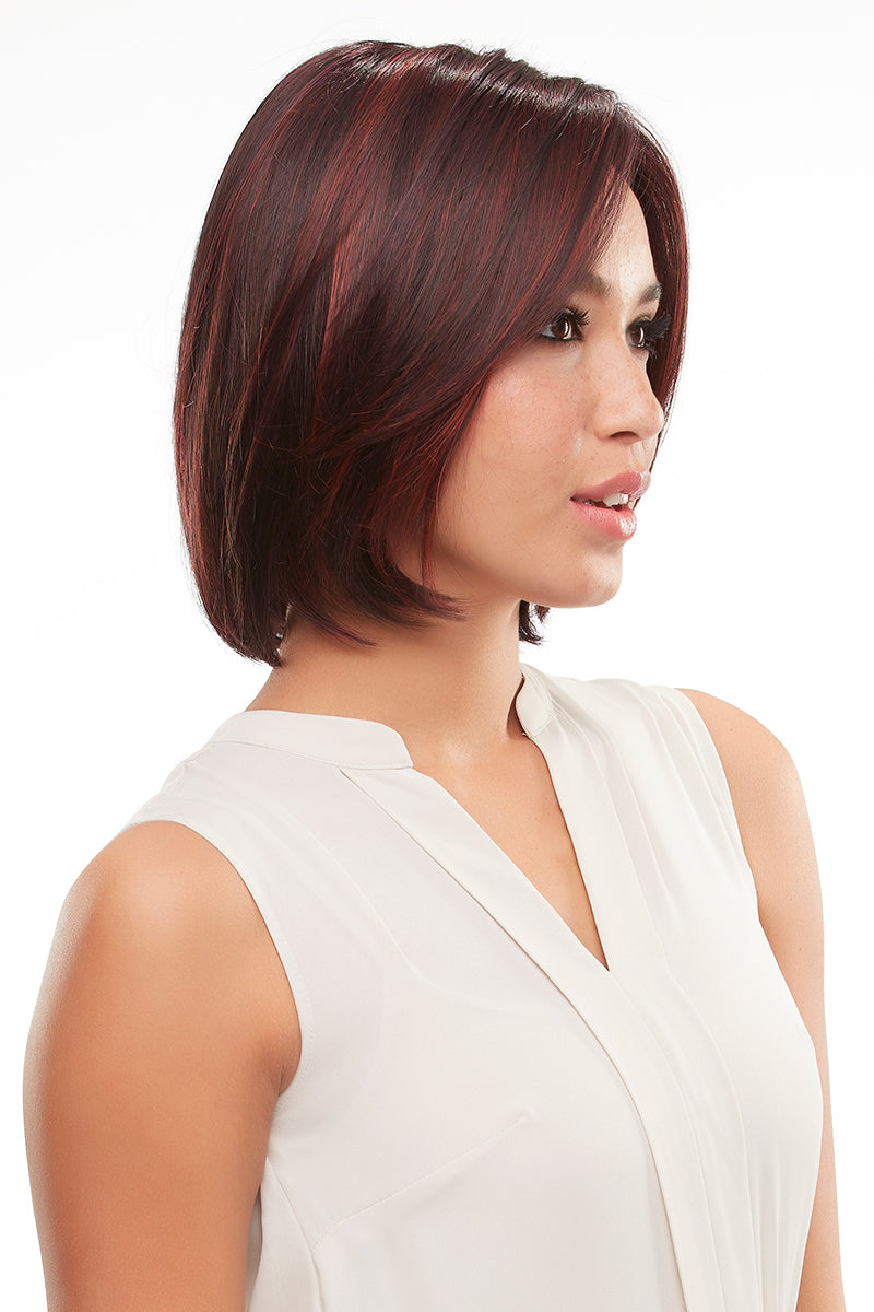 Kristen by Jon Renau. (Heat Friendly Synthetic Lace Front, Basic Open Cap)