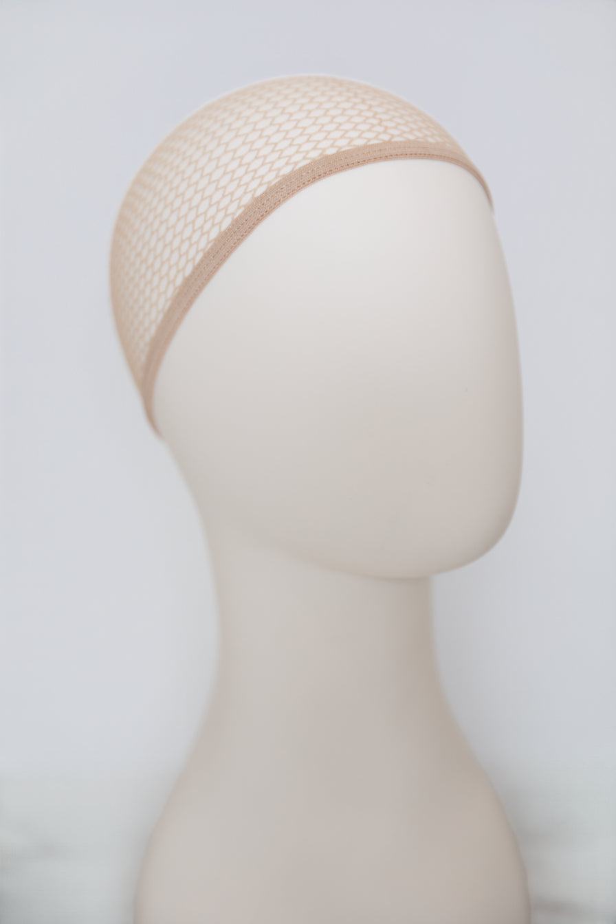 Mesh wig liner in beige