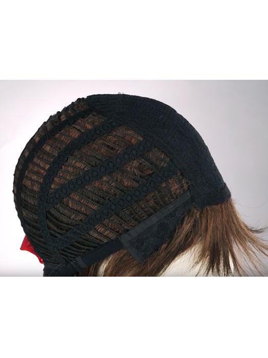 Coco by Rene of Paris - cap construction diagram, Basic Cap Open-wefted