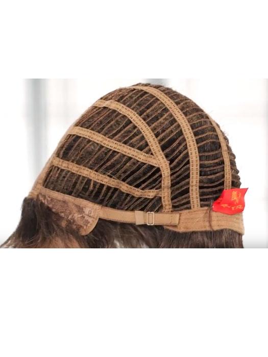 Lizzy by Rene of Paris - cap construction diagram, Basic Cap Open-wefted