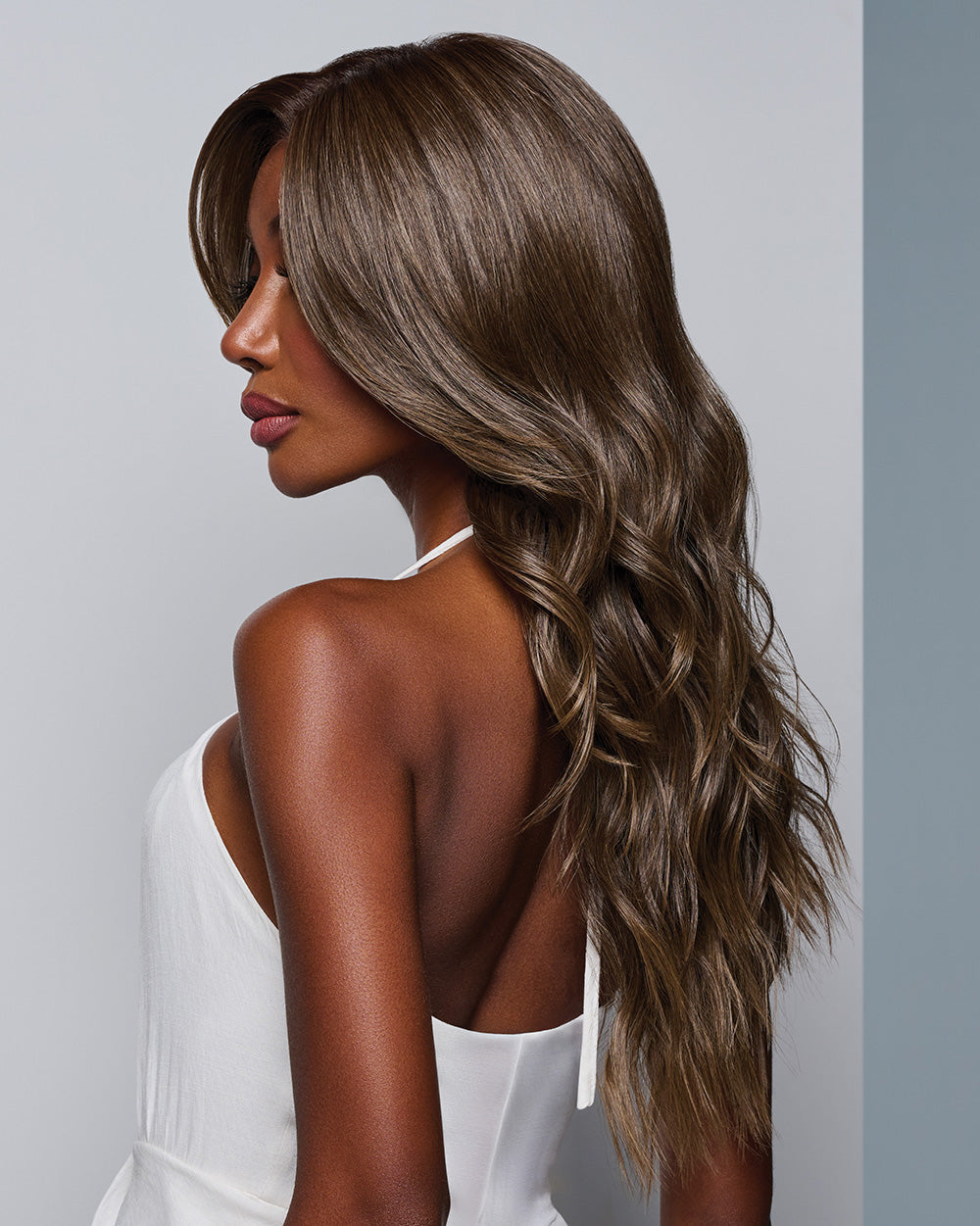 Runway Rehearsal by Raquel Welch in RL8/12SS Shaded Iced Mocha - side view 3
