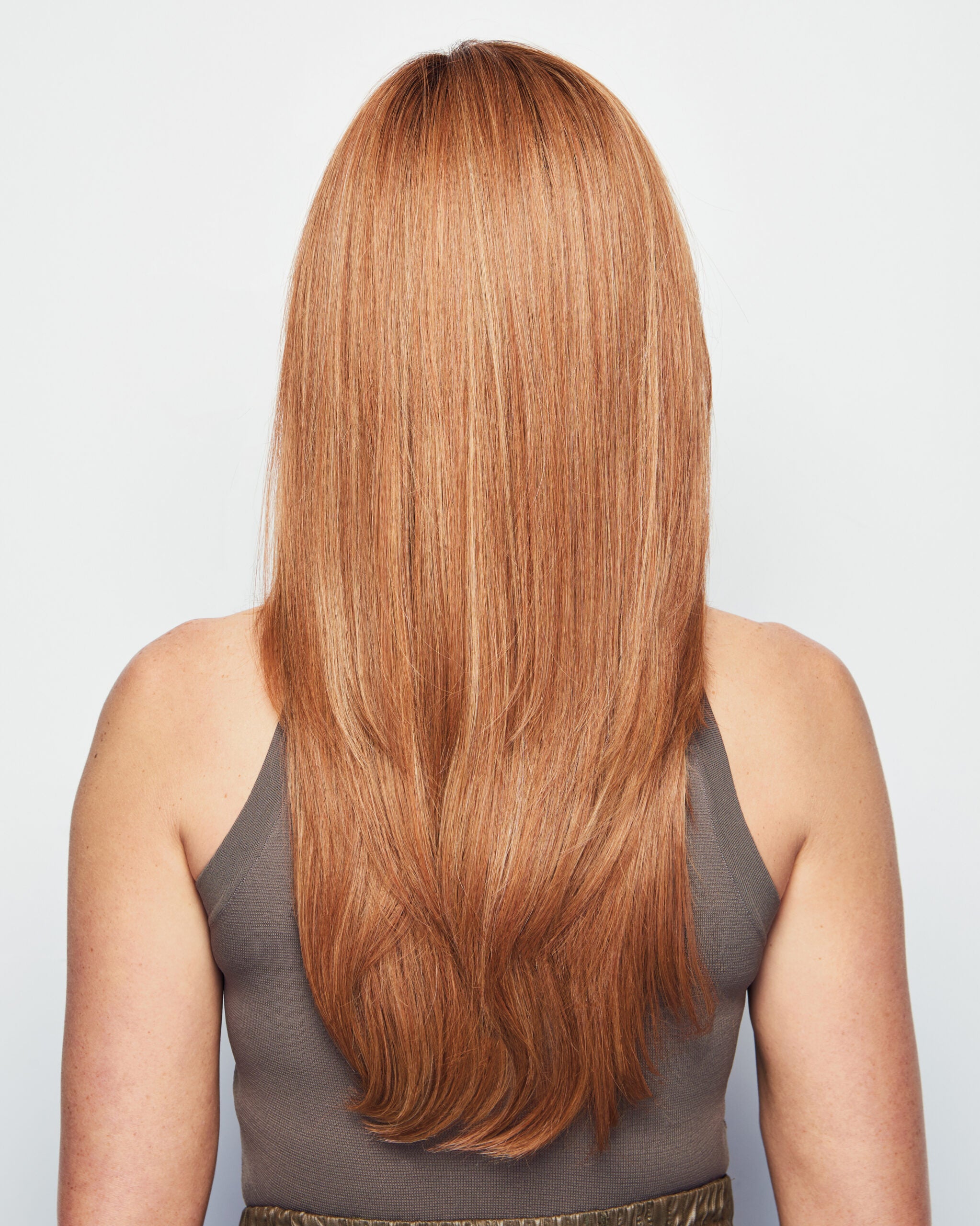 Scene Stealer by Raquel Welch in RL29/33SS Shaded Iced Pumpkin Spice - side view