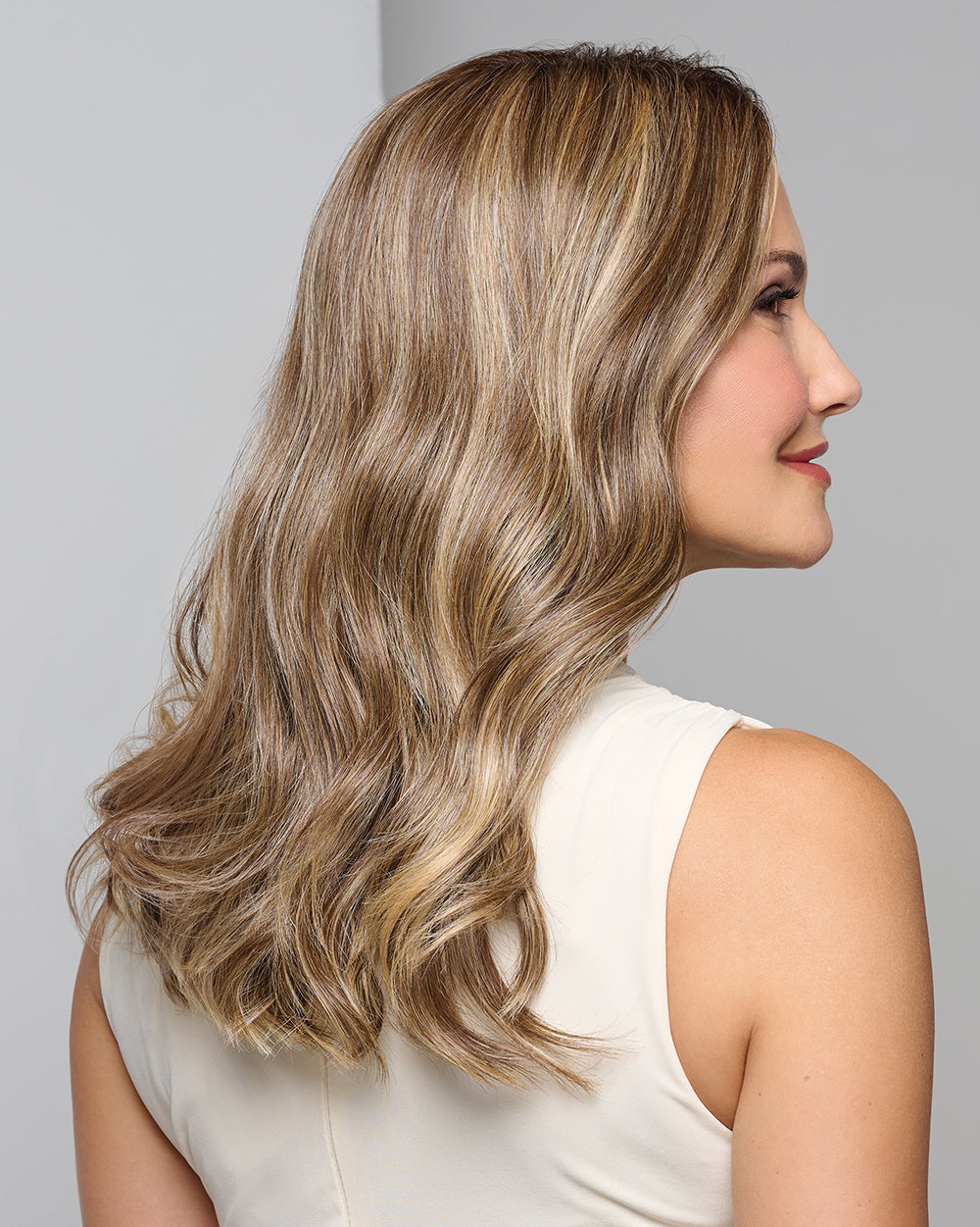 Selfie Mode by Raquel Welch in RL9/24SS Shaded Iced Cafe Latte - side view 1