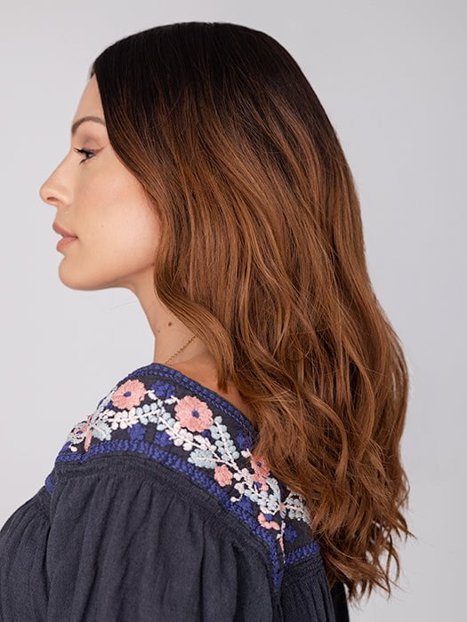 Balayage Beauty by Raquel Welch - Model in RL2/31OM Ombre Cinnamon