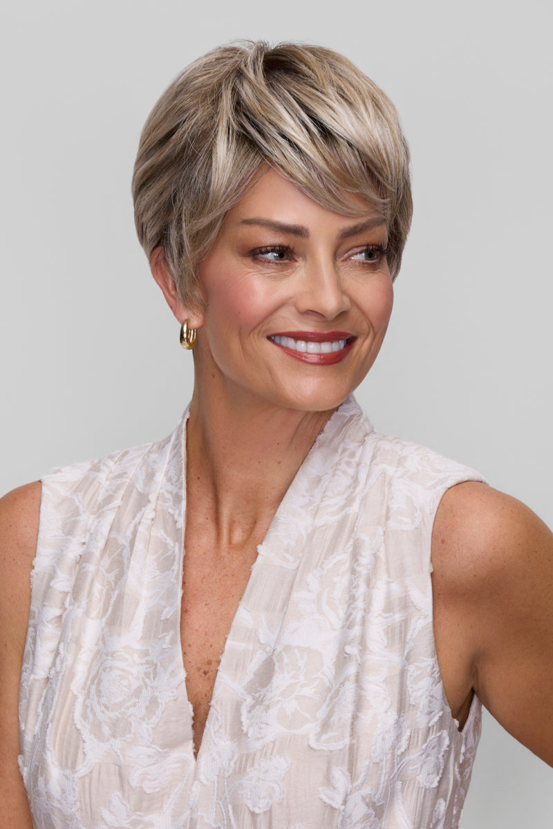 Tess by Jon Renau. (Light Density, Lace Front & Monofilament Top)