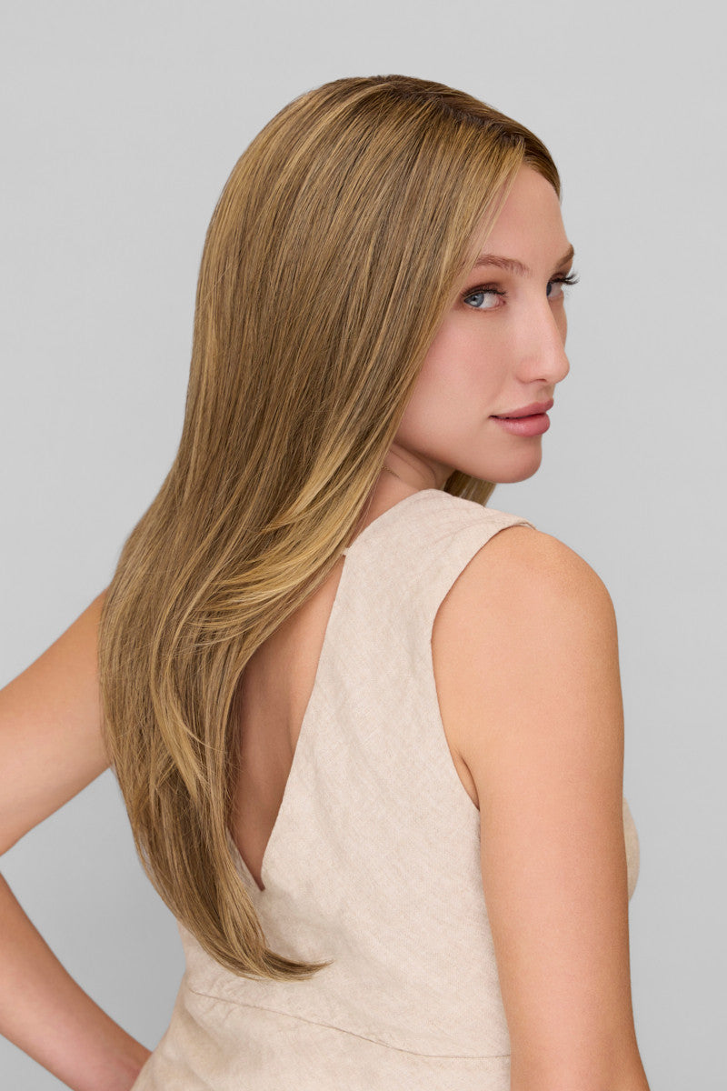 Zara Lite by Jon Renau - Shaded Mocha 24BT18S8 - Back View
