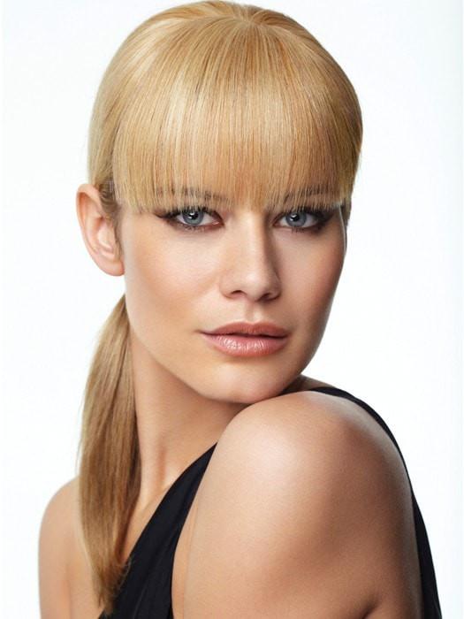 100% Human Hair Bangs by Raquel Welch: Color R25 Ginger Blonde