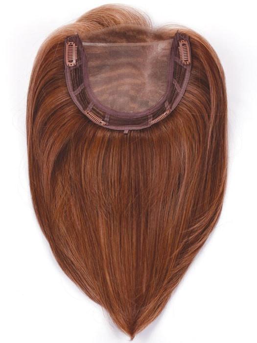 Top Billing hair topper has 4 pressure-sensitive clips
