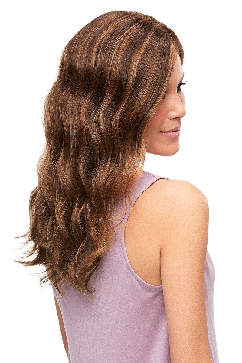 Sarah by Jon Renau in Caramel Ribbon 6F27 - back view